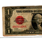 $1 (RED SEAL) "UNITED STATES NOTE"(1928) "RED SEALED" (UNITED STATES NOTE) RARE!
