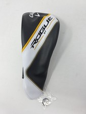 Callaway Rogue ST Hybrid Rescue Wood Headcover Multi Tag Black White Gold NEW