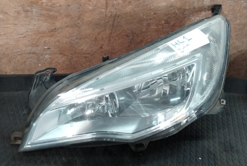 2009-2015 MK6 VAUXHALL ASTRA J NEARSIDE PASSENGER SIDE CHROME HEADLIGHT 13253656