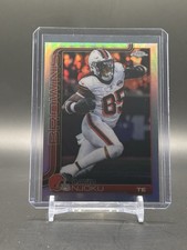 Topps 2025 Chrome David Njoku Cleveland refractor Browns Silver #69
