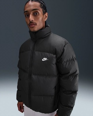 Nike Men's Sportswear Club Therma-FIT Puffer Jacket Black Small NWT IB2975-010