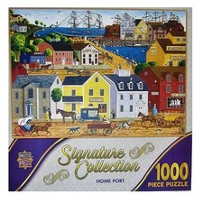 Master Pieces Signature Collection 1000 Piece Jigsaw Puzzle Home Port