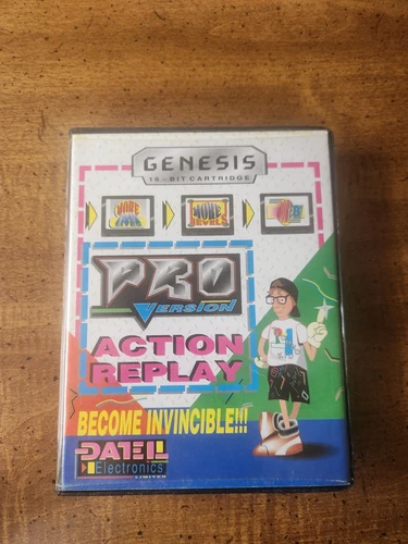 SEGA Genesis Pro Version Action Replay Complete Datel Electronics E!