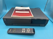 Samsung VCR VR5702 4 Head With Remote And Manual Tested