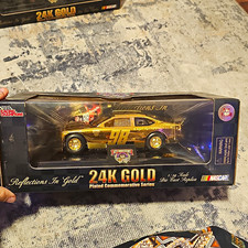 Racing Champions 24K Gold Plated Commemorative 1:24 NASCAR Diecast Car LE