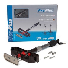 PROPLUS Pedalfeststeller Pedalschloss Pedalsperre Wegfahrsperre mit 2 Schl&uuml;ssel