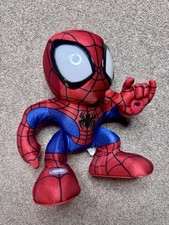 Spidey and His Amazing Friends Flip Spidey Stuffed Animal: Polyester Figure Toy