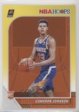 2019-20 Panini NBA Hoops Yellow Cameron Johnson #208 Rookie RC tw7