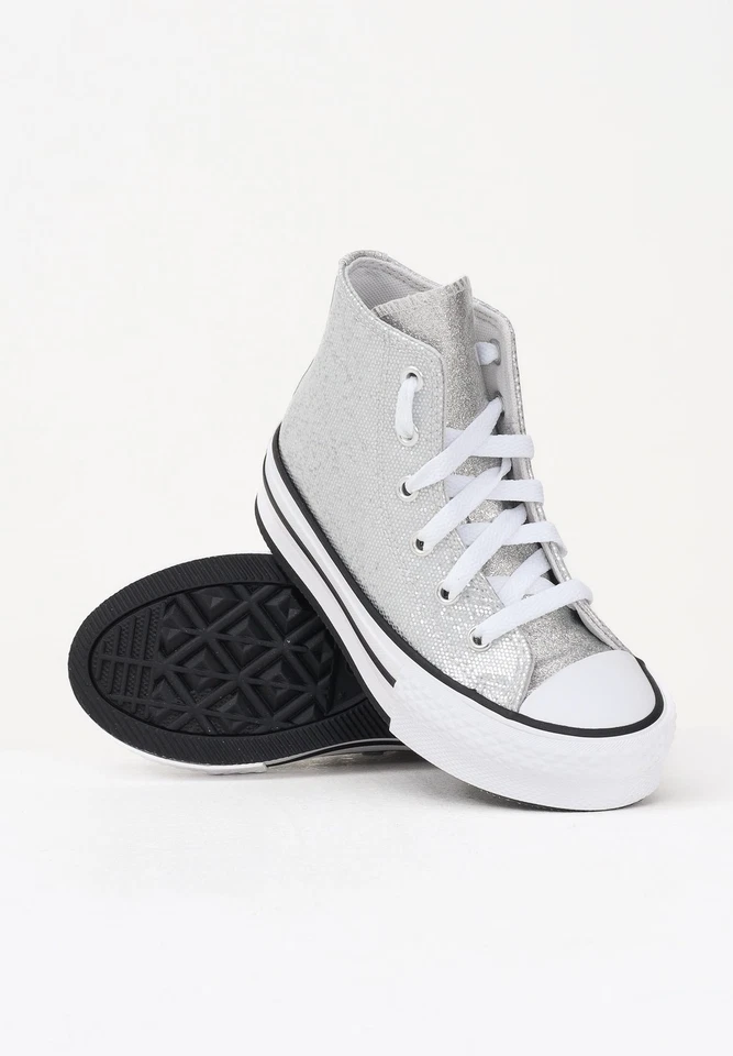 CONVERSE Sneakers Bambina Grigio  Sneakers Chuck Taylor All Star Lift Platform D - Immagine 4 di 4