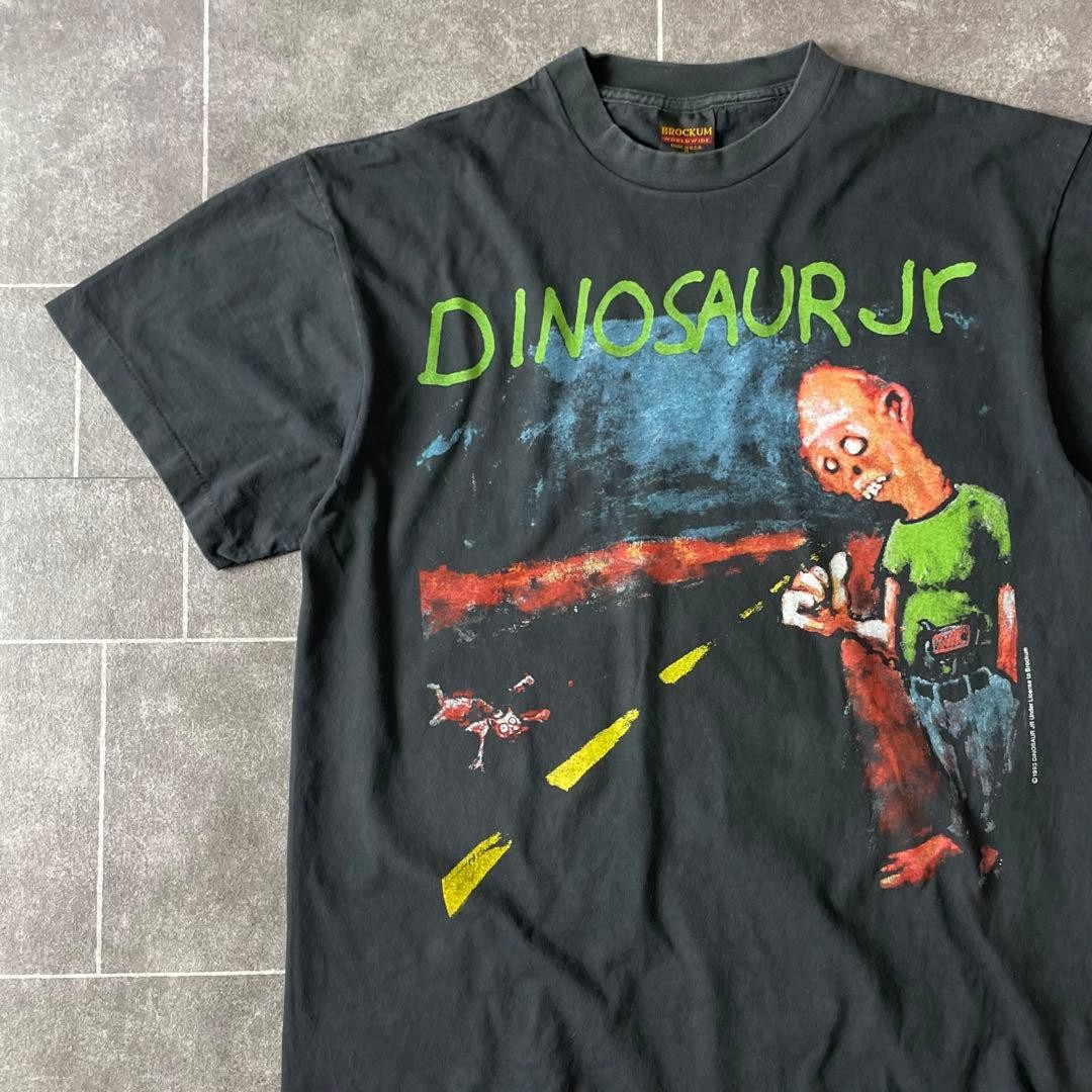 Dinosaur Jr T-Shirt XL Black Vintage Fade Band Tee Rock Ink Black