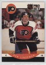 1990-91 Pro Set Ken Linseman #219 4n6