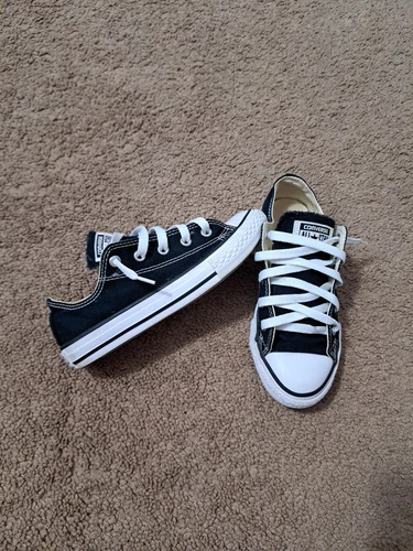 Sneakers sportive CONVERSE ALL STAR 3J235 nere giovanili taglia 1