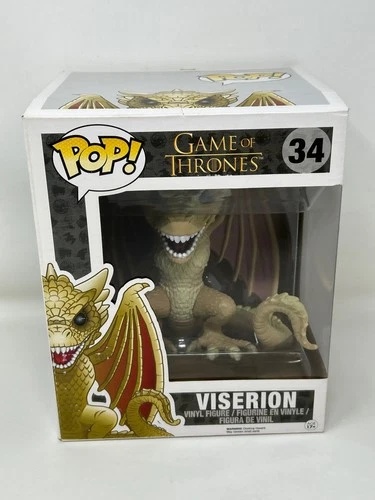 Funko POP! Television Game of Thrones Viserion Supersized #34 DAMAGED BOX