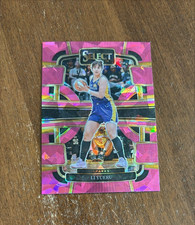 Li Yueru 2024 Panini Select Concourse Pink Cracked Ice Prizm #74 Sparks Wings