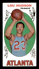 1969-70 TOPPS #65 LOU HUDSON (EX-MT) ROOKIE ~ GFCC