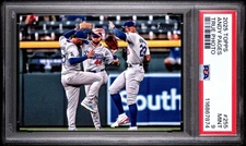 2025 Topps Series 1 Dodgers Swagger #255 True Photo Variation SSP PSA 8