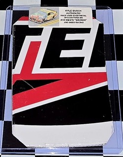 KYLE BUSCH RACE USED SHEETMETAL 2012 DAYTONA 500 #18 BROWN M&M'S NASCAR JGR KB26