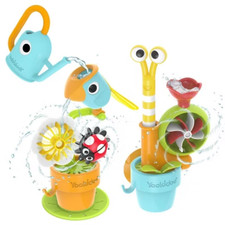 Yookidoo Pour N Grow Spinning Garden Bath Toys - 11pc