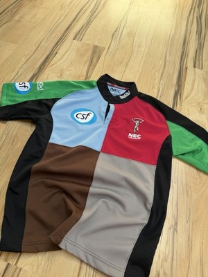 NEC Harlequins Rugby Home Shirt 2003/2004 - Kooga XXL Match Pro Player