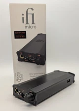 iFi micro iDSD Black Label Portable DAC & Headphone Amp DSD256-PCM 768kHz-Hi Res