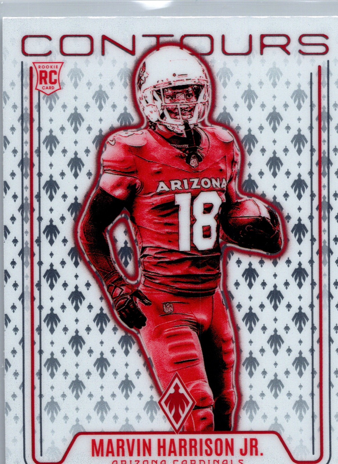 2024 Panini Phoenix #CON-MHJ Marvin Harrison Jr. Contours