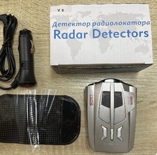 16 Band 360 Degree Car Trucker Speed Voice Alert Warning V9 Laser Radar Detector