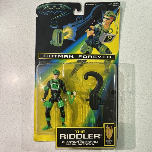 The Riddler Batman Forever Action Figure New with Question Mark Bazooka ...