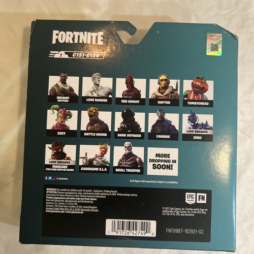 Fortnite Squads C1S1-C1S4 Legendary Micro Series Loop Breaker Peely Jonesy New - Picture 4 of 4