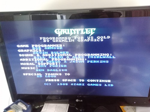 DOUBLE PACK GAUNTLET XEVIOUS US GOLD COMMODORE 64 C64 128 NO AMIGA VIC20 - Picture 9 of 13