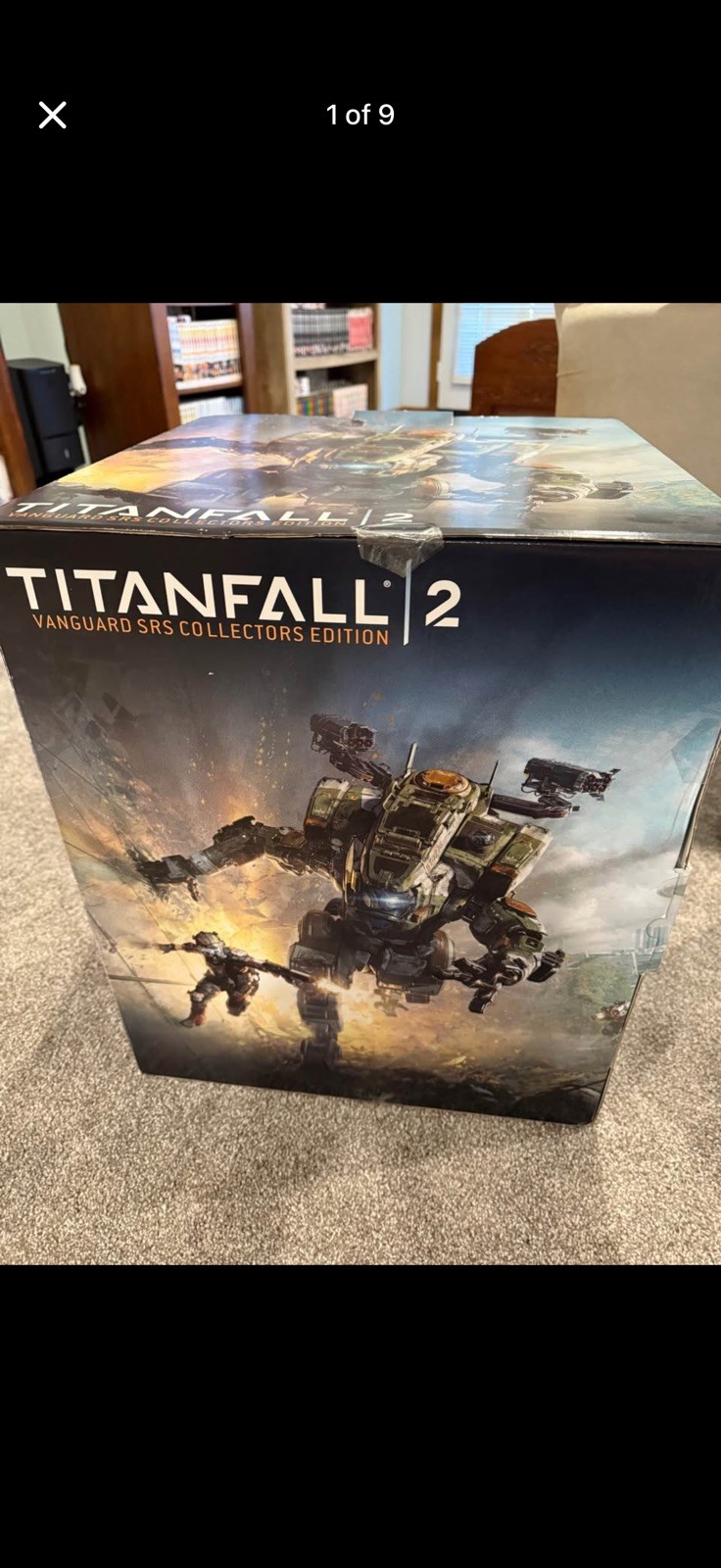 Titanfall 2 Vanguard SRS Collector's Edition w/ DELUXE GAME NEAR MINT PS4