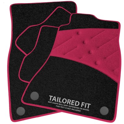 To fit Land Rover Freelander II 2007-2012 Black Tailored Car Mats [FW]