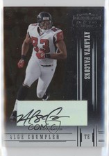2005 Donruss Gridiron Gear Auto /80 Alge Crumpler #3 Auto 0i6