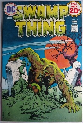 DC Comics Swamp Thing #13 Nestor Redondo Cover, Len Wein Story VF 8.0