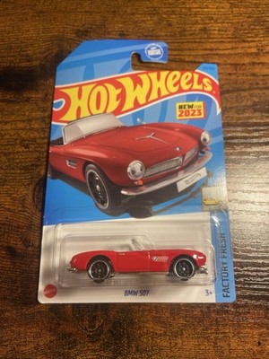 Hot Wheels BMW 507 Factory Fresh 1:64 Diecast Car Red 2023 Model Vehicle
