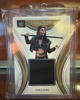 2023 Panini WWE Immaculate Cora Jade Remarkable Jumbo Memorabilia /35