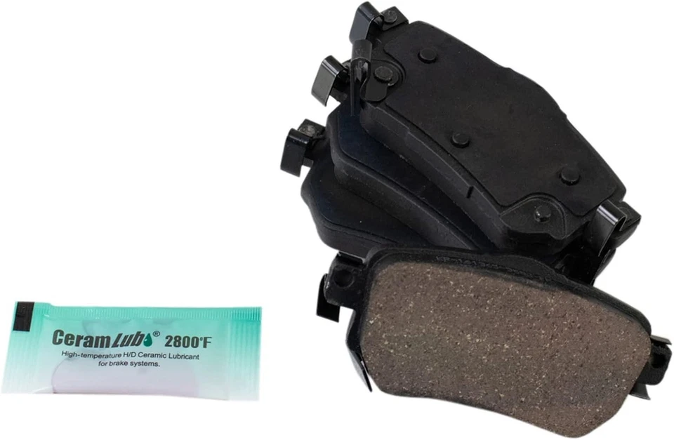 Pastillas de freno traseras cerámicas para 18-21 Nissan LEAF 18-20 Rogue 19-21 Rogue Sport Foto 2 de 4