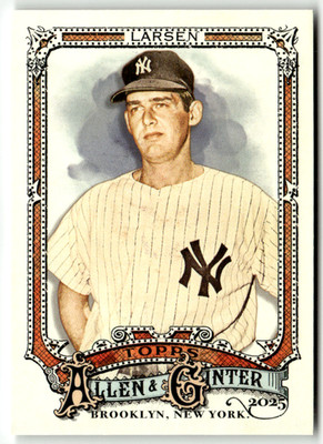 2025 Topps Allen & Ginter MLB No. 343 Don Larsen