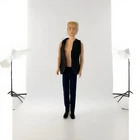 Vintage Mattel 1960 Ken 12" Doll Blond With Outfits