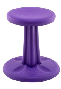 KORE Purple Design 14" Wobble Stool Chair for Classroom Home Kids - New in Box