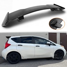 For Nissan Versa Note 46.5 Glossy Rear Window Roof Trunk Spoiler Lip Wing Abs