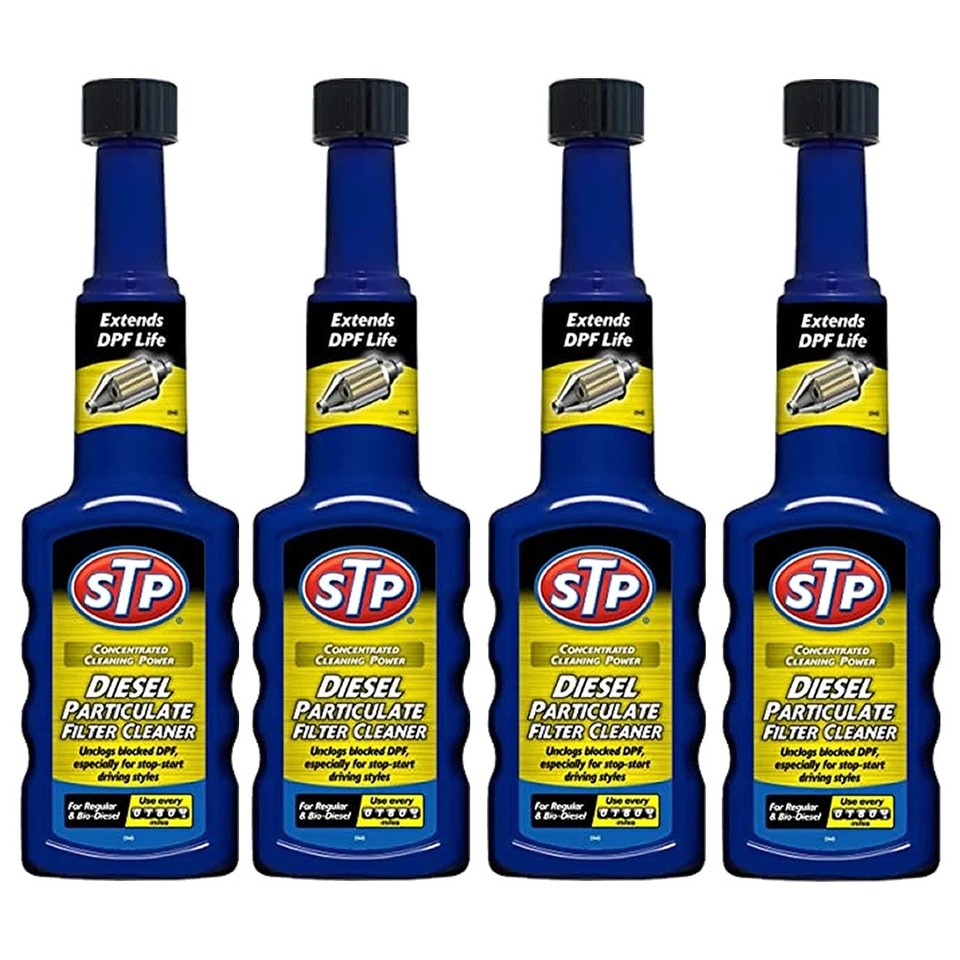 4x STP DPF Cleaner Diesel Particulate Filter Cleaner Fuel Additive ...