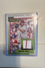 2025 Topps Series 1 - 1990 Topps Baseball Relics Aaron Nola #T90R-AN (MEM)