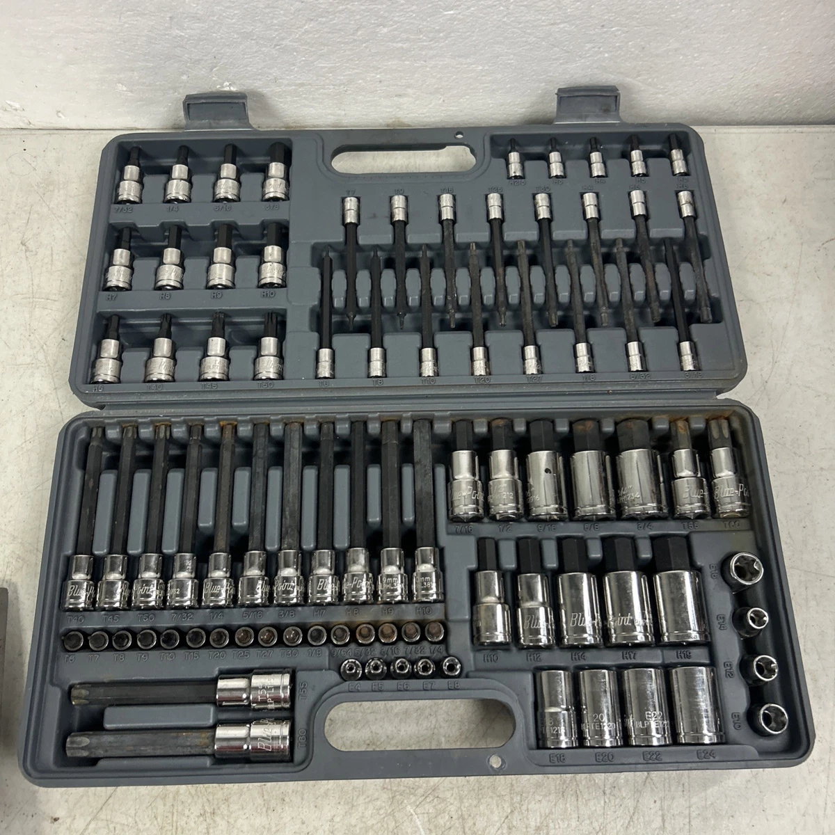バーター　7点セット Blue Point Standard 1/4in. Drive Vehicle Sockets and Socket Sets