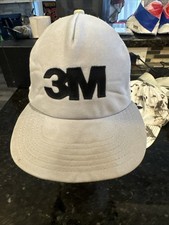 Vintage 3M Cap Hat Snap Back 80’s Trucker Rope Adjustable Logo