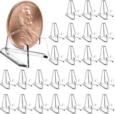 25 Stück Acryl Kartenständer Kunststoff Aufsteller Ständer