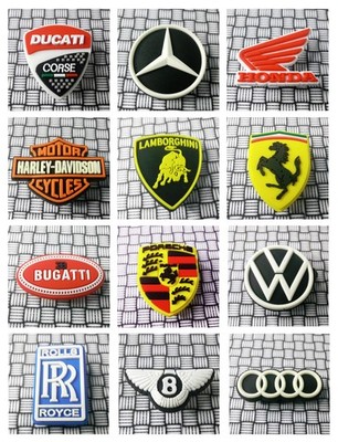 Croc Jibbitz Stil Schuh Charms Motorrad & Auto Marken - Kaufen Sie 5 oder mehr Kostenloser Versand