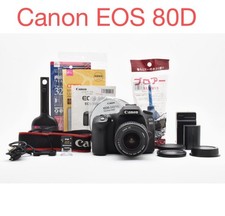 Canon EOS 80D Digital SLR Camera with EF 18-55mm Lens Excellent Condition
