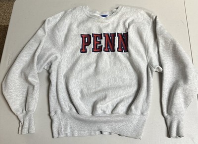 Vintage Champion Reverse Weave UPenn Crewneck Sweatshirt Medium Embroidered Penn