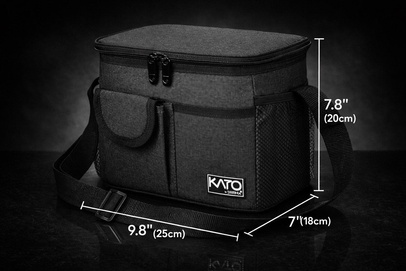 Tirrinia Insulated Leakproof Lunch Bag with Large Capacity &