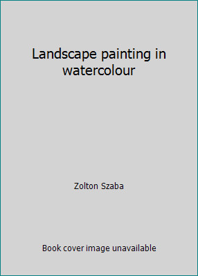 Landscape painting in watercolour by Zolton Szaba